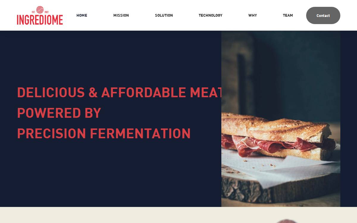 Ingrediome website preview