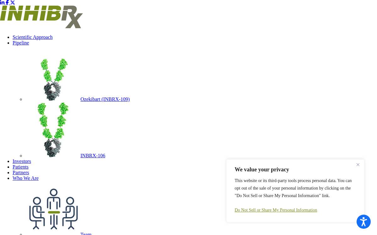 Inhibrx website preview