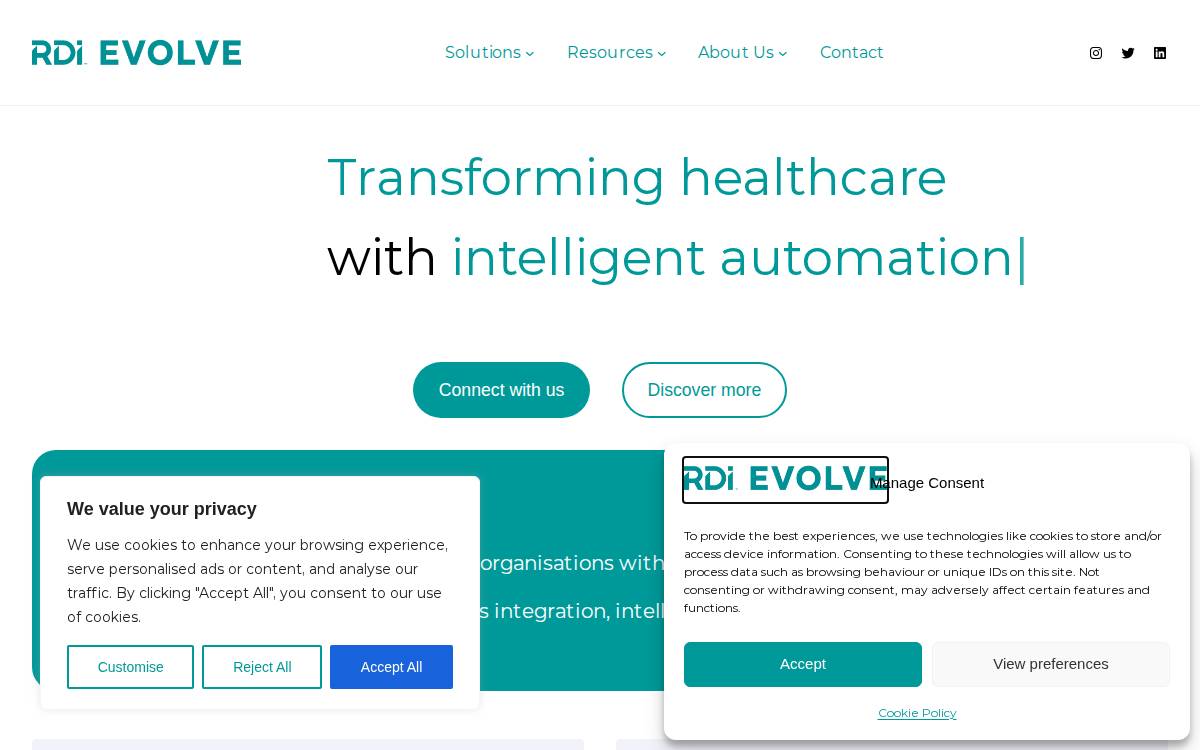Inicio Health website preview