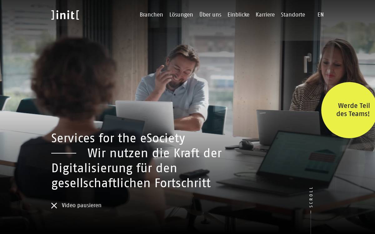 ]init[ website preview