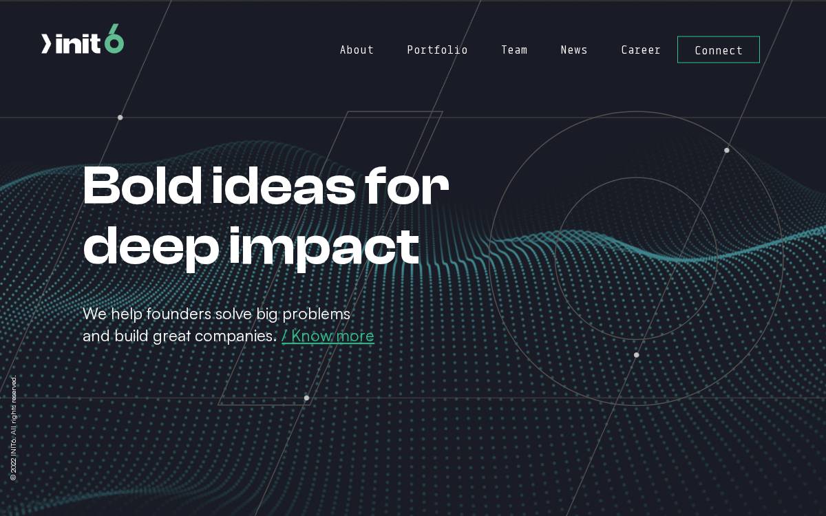 Init 6 website preview