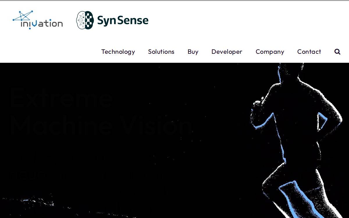 iniVation website preview