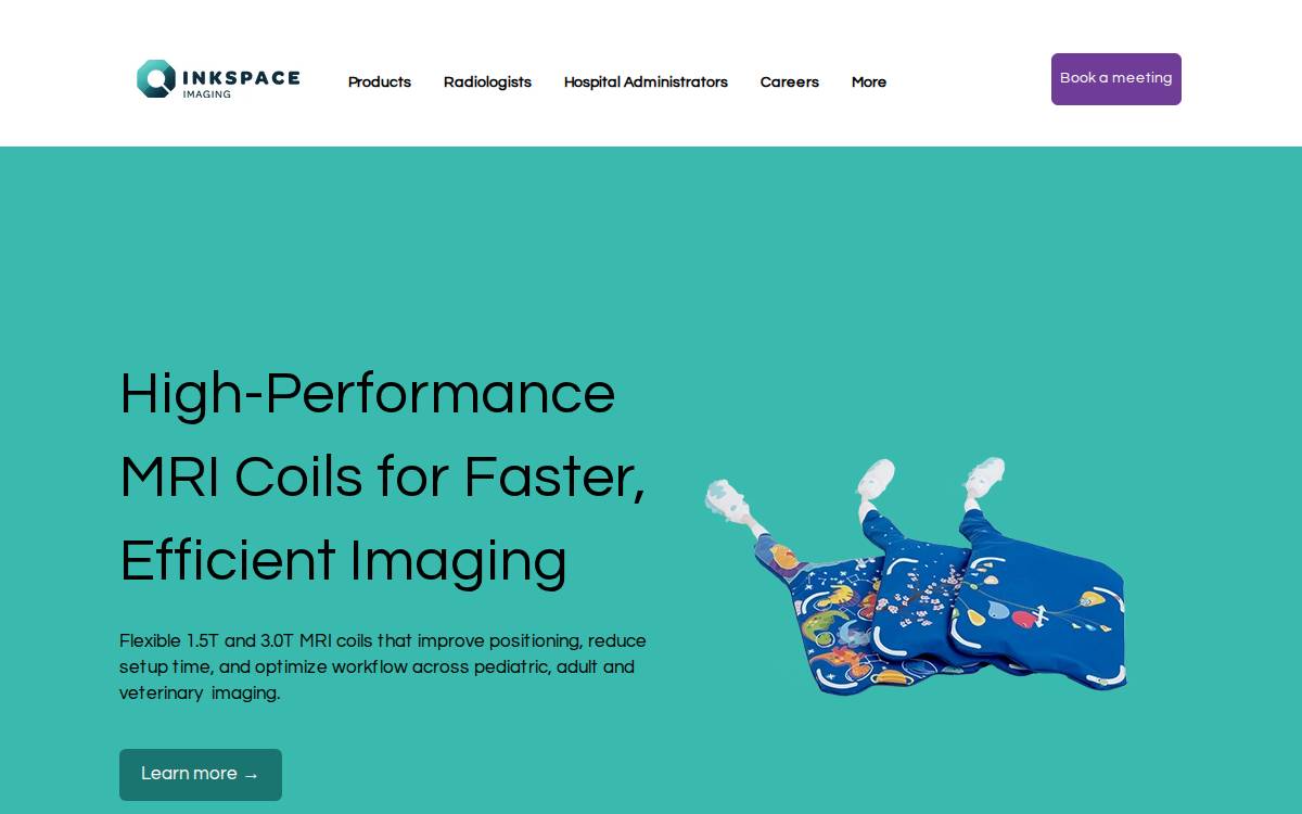 InkSpace Imaging website preview