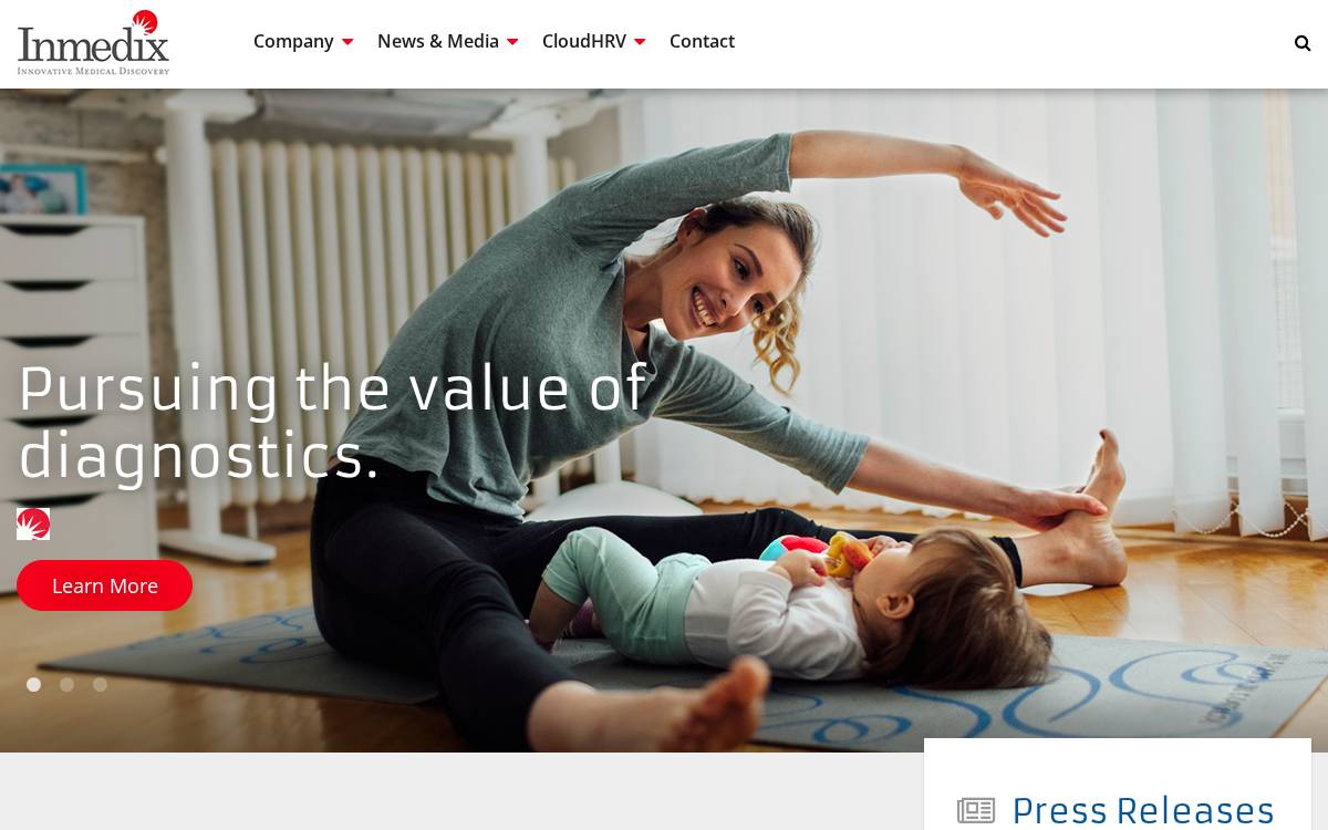 Inmedix website preview