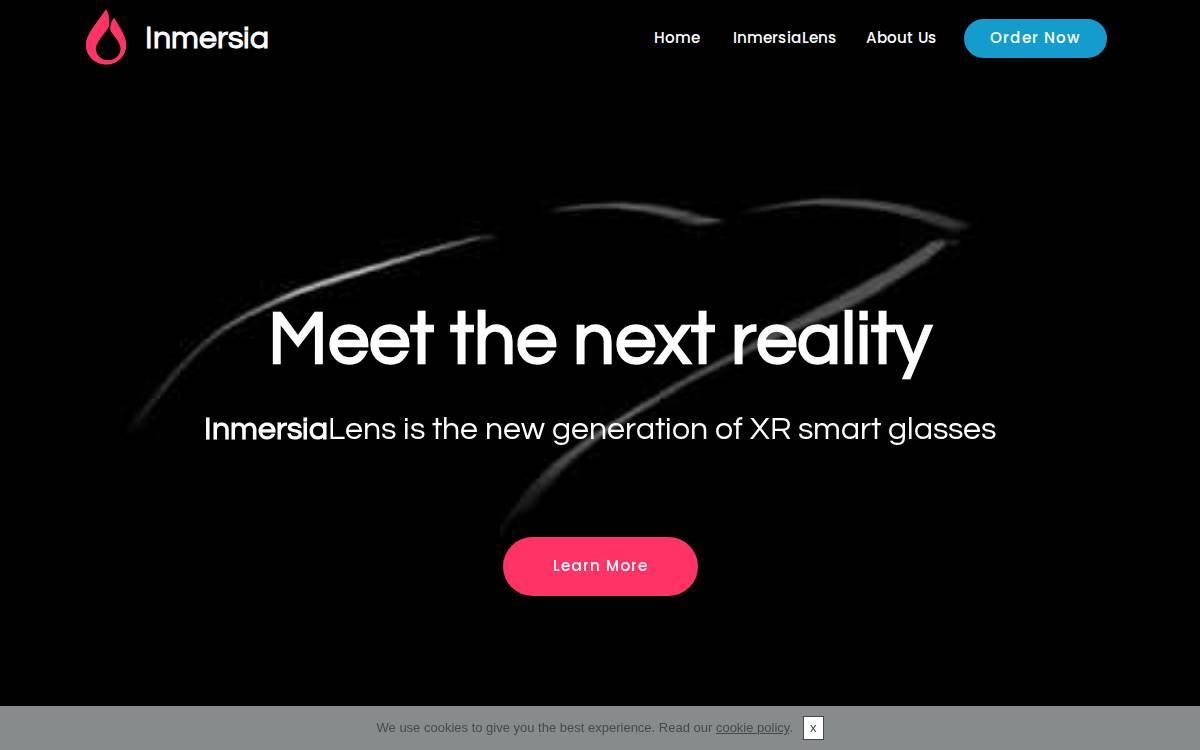 Inmersia website preview