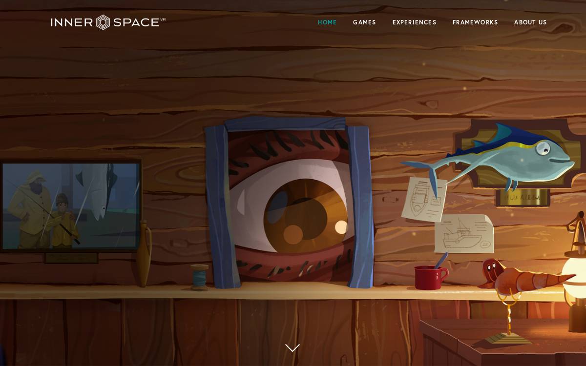 Innerspacevr website preview