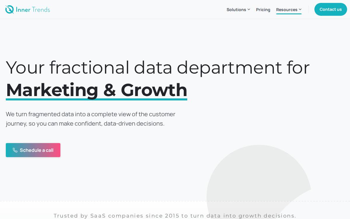 Innertrends website preview