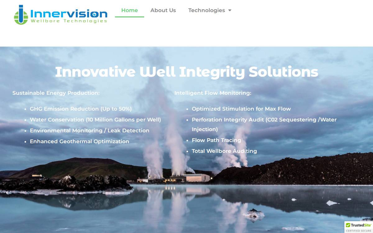 Innervision Borehole website preview