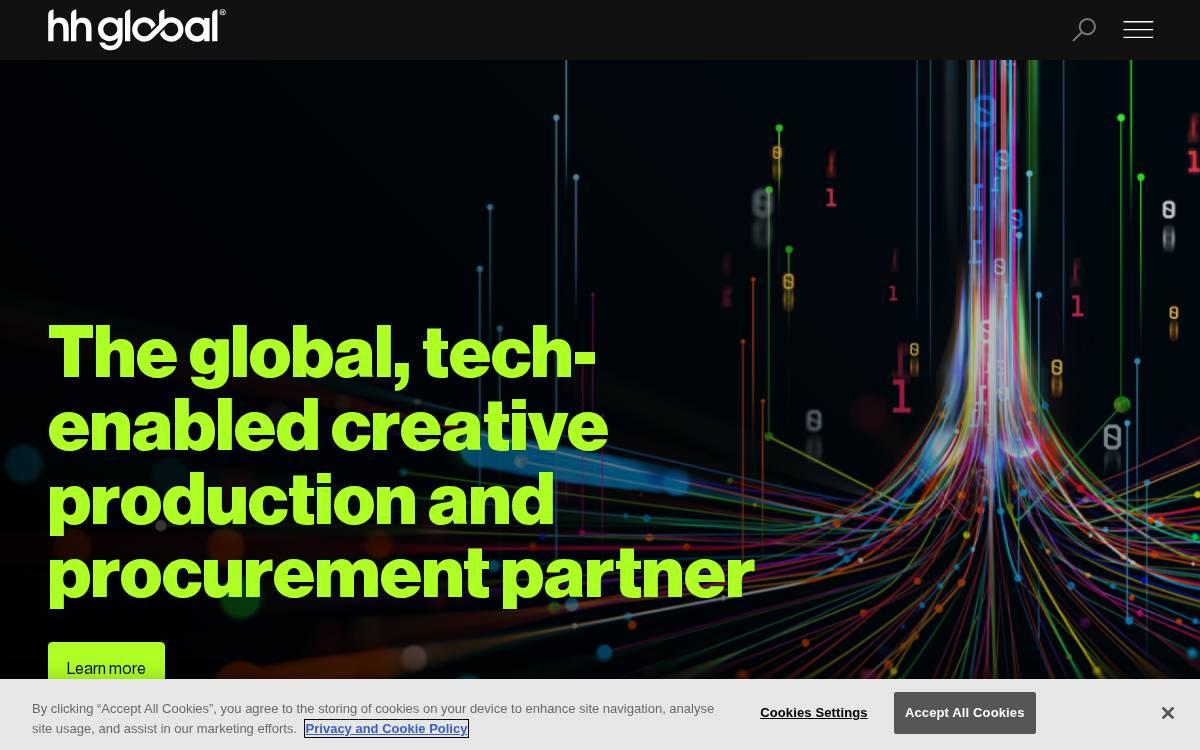 InnerWorkings website preview