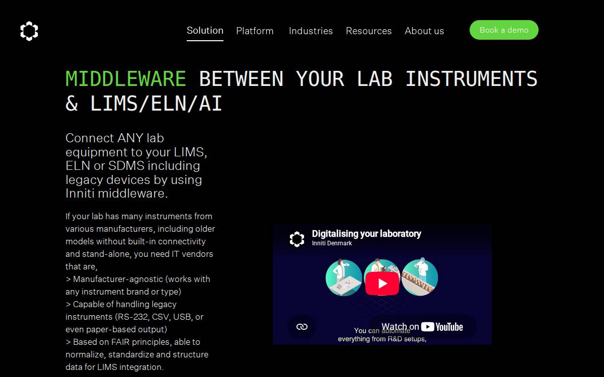 Inniti website preview