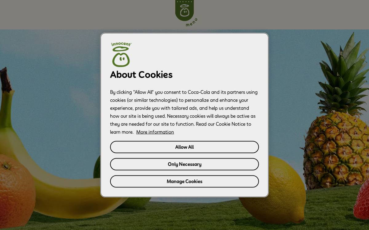 innocent website preview