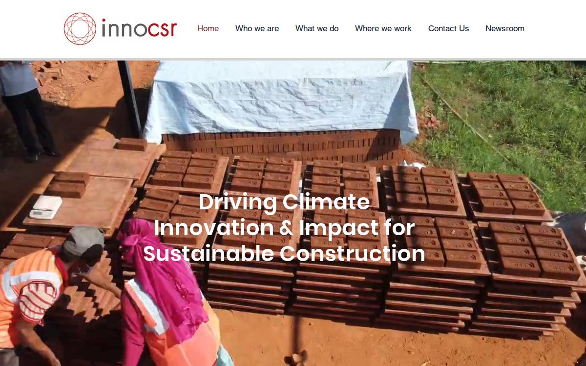 Innocsr website preview