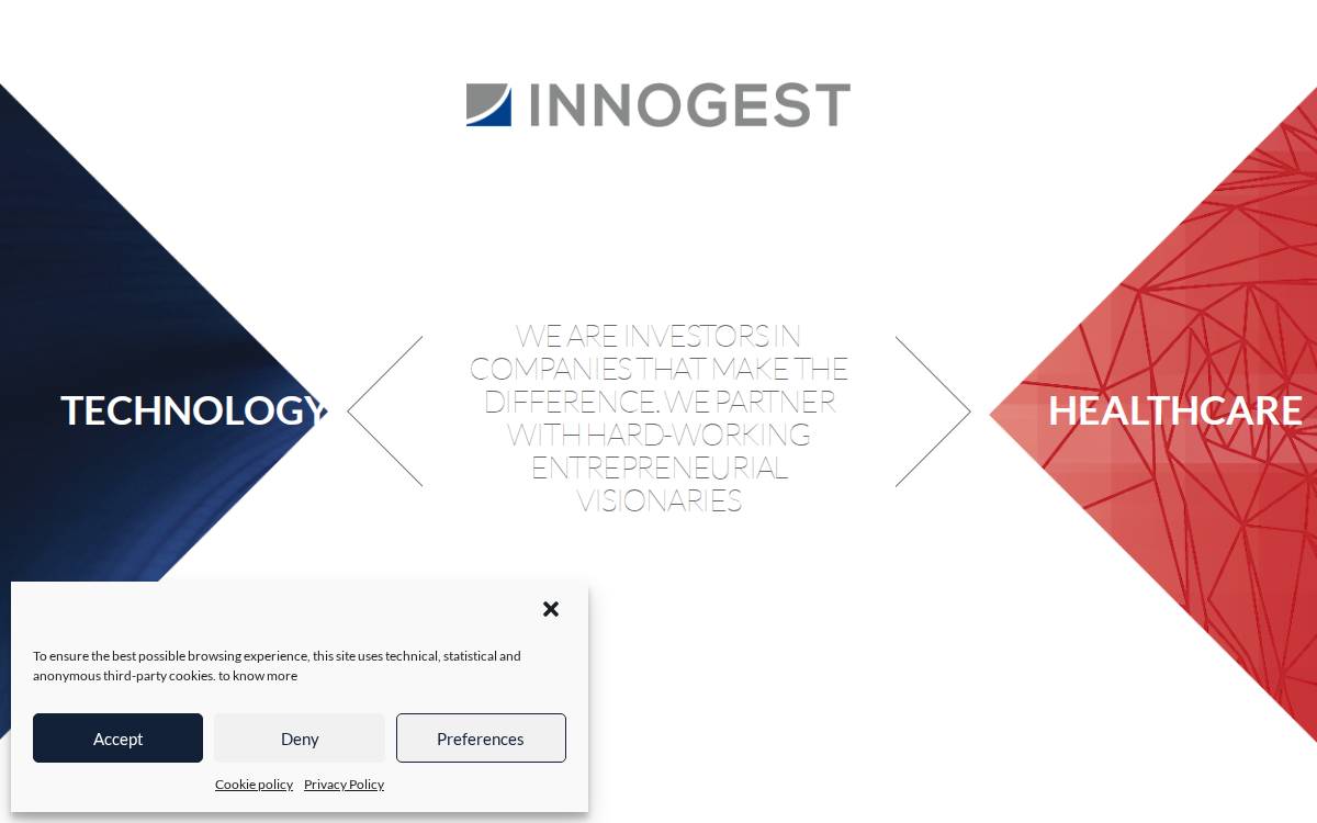 Innogest Capital website preview