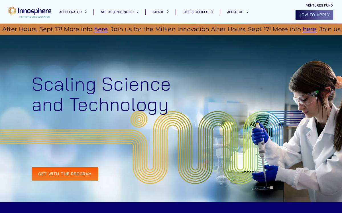 Innosphereventures website preview