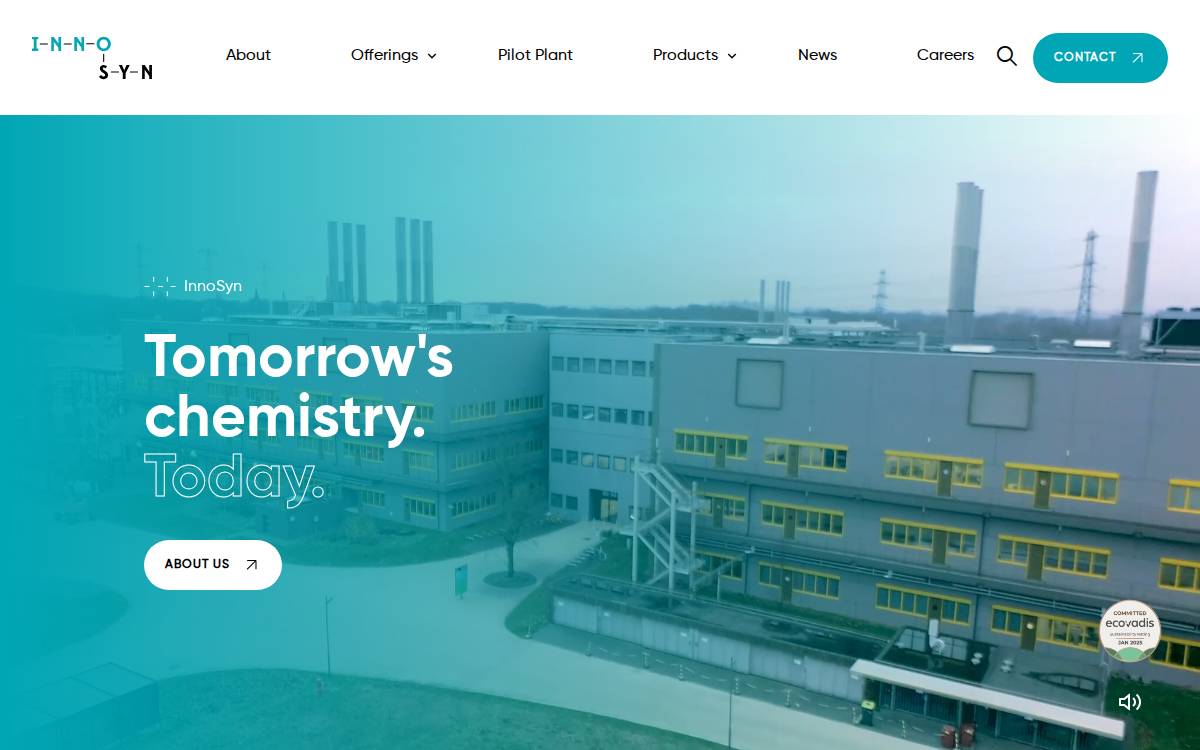 InnoSyn website preview