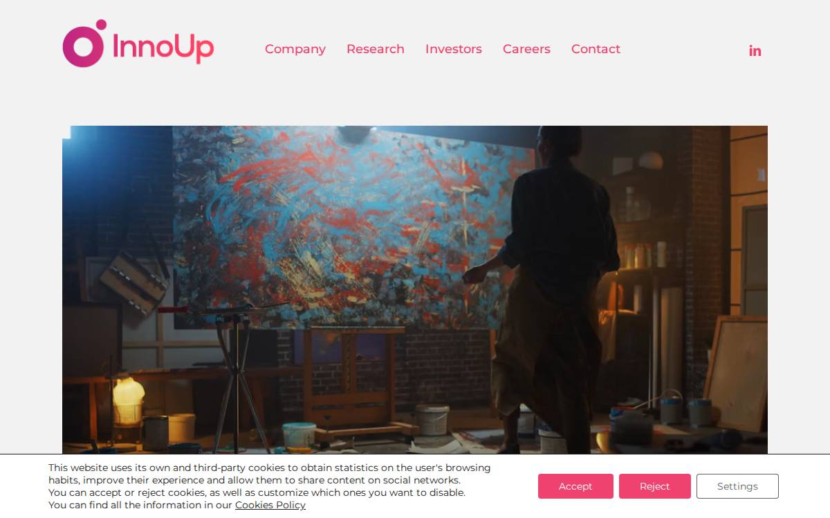 Innoupfarma website preview