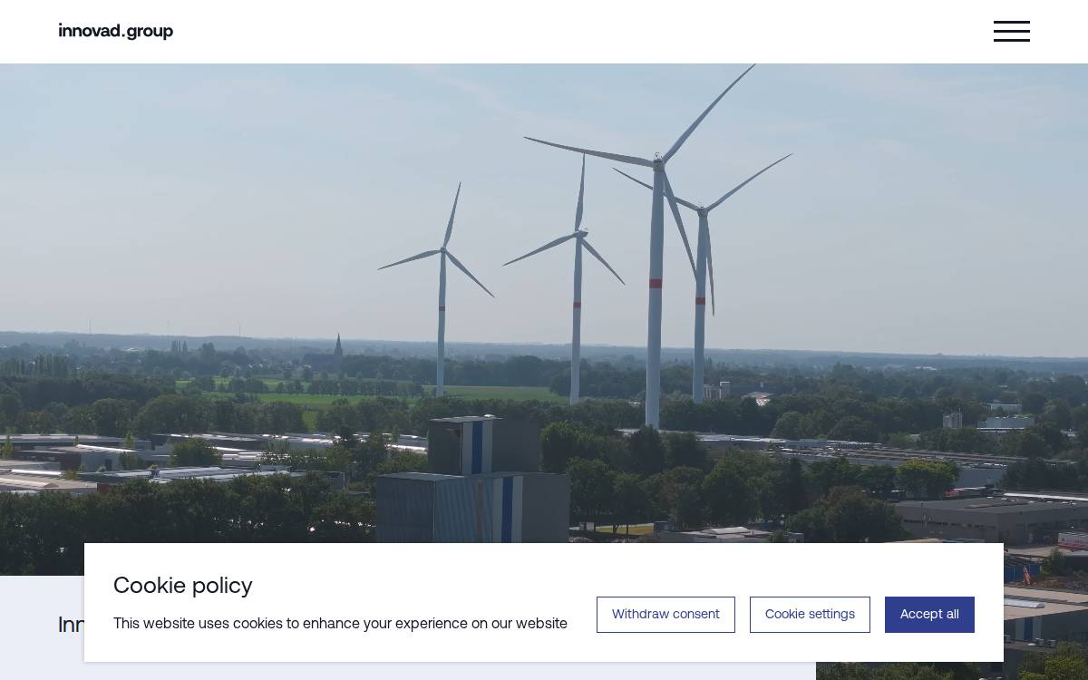 Innovad Group website preview