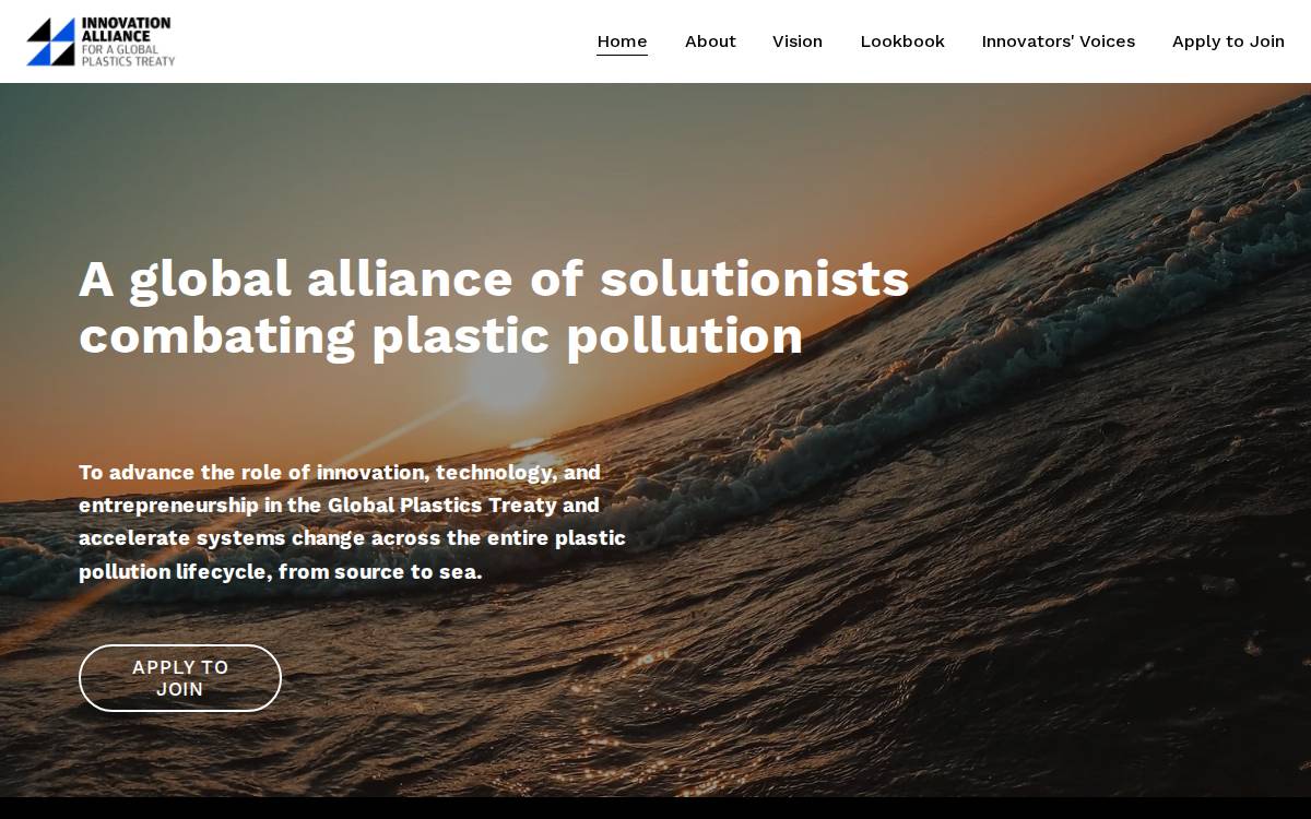 Innovation Alliance website preview
