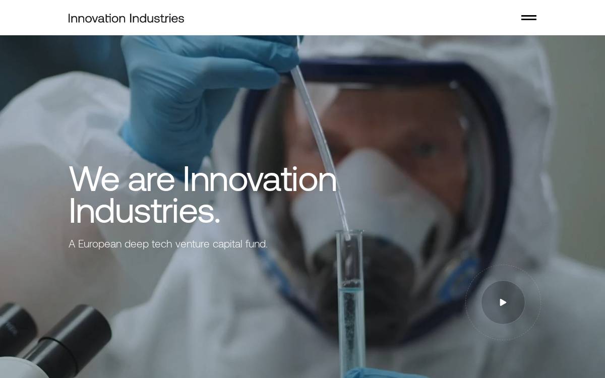 Innovationindustries website preview