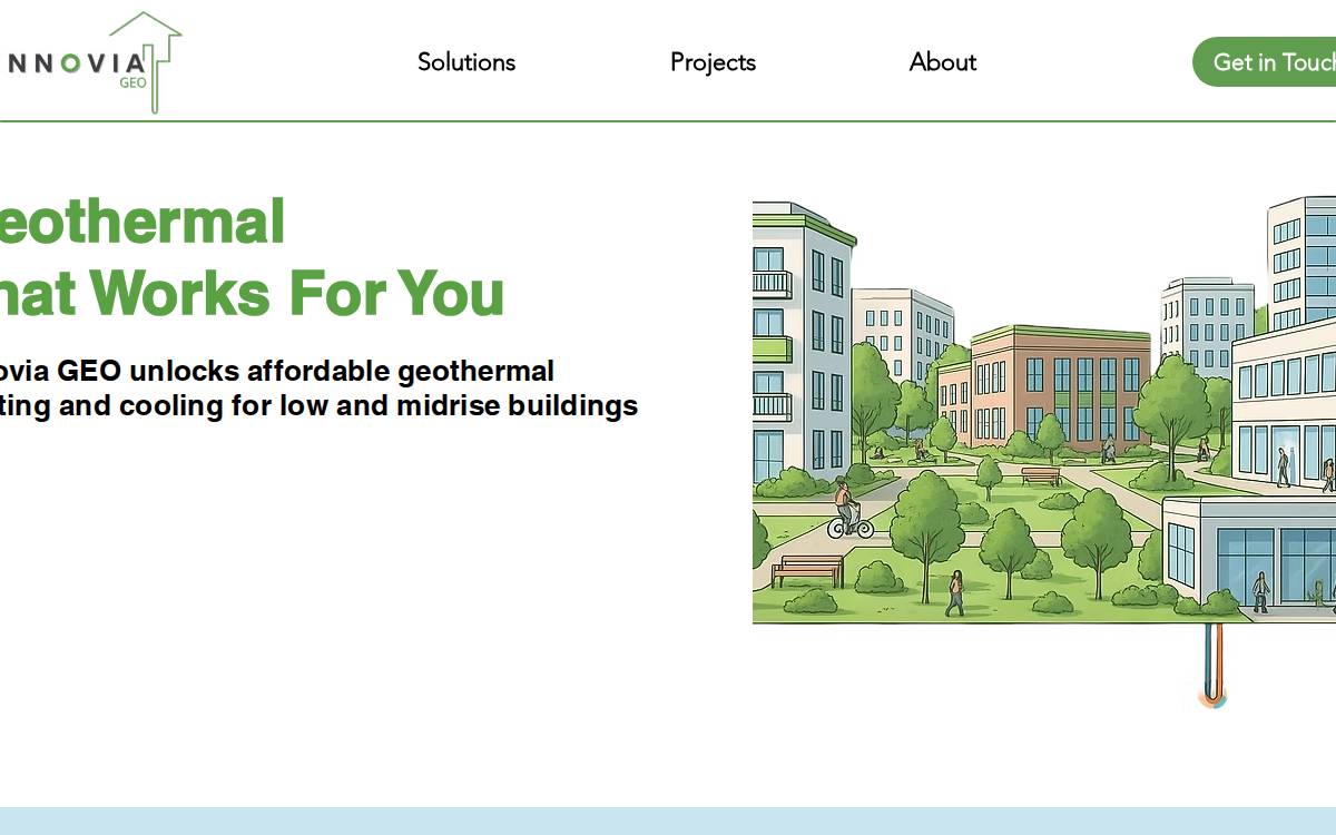 Innovia GEO Corp. Website website preview