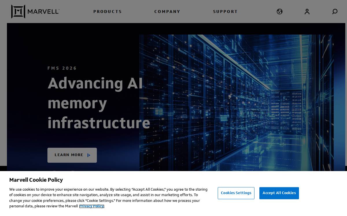 Innovium website preview