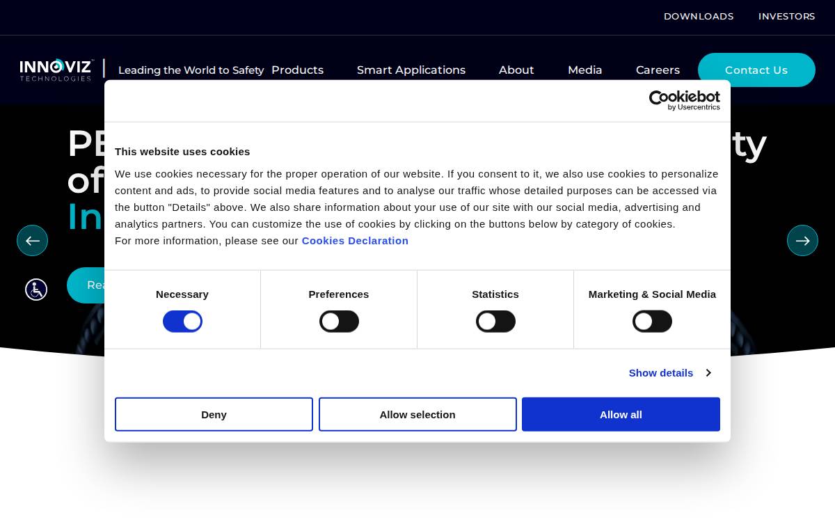 Innoviz (NASDAQ: INVZ) website preview