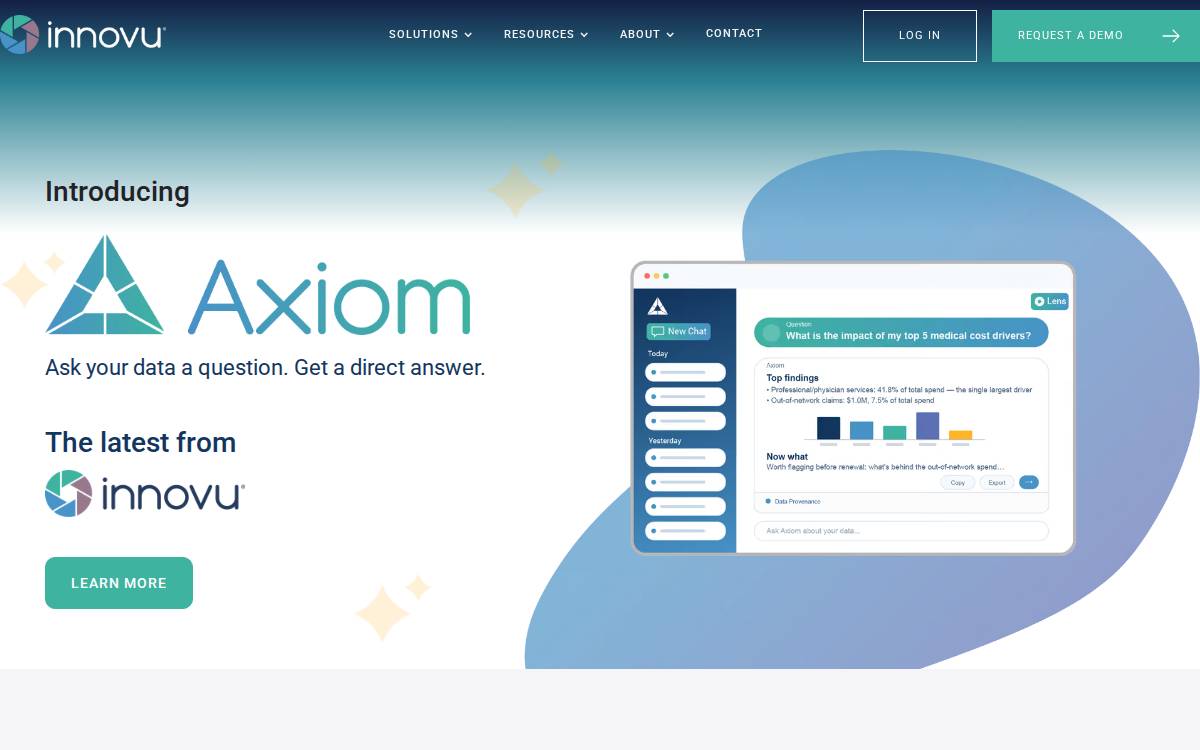 Innovu website preview