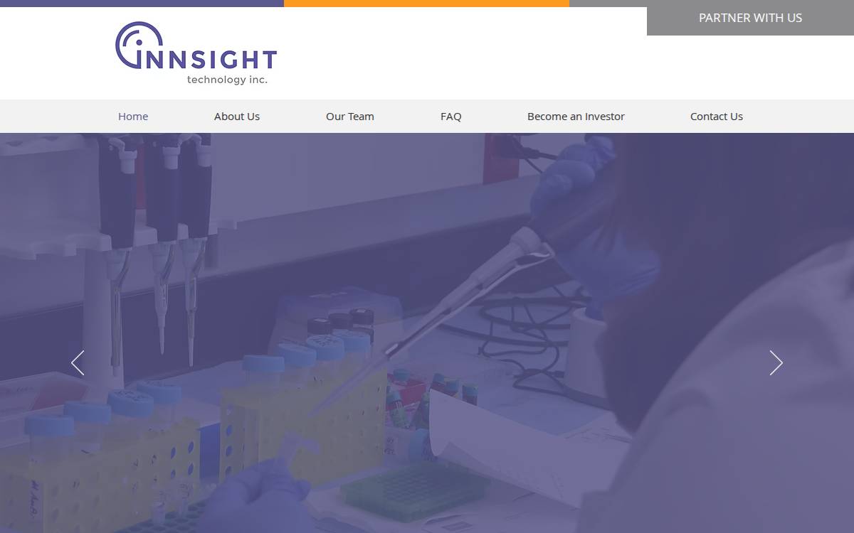 InnSight Technology, Inc. website preview