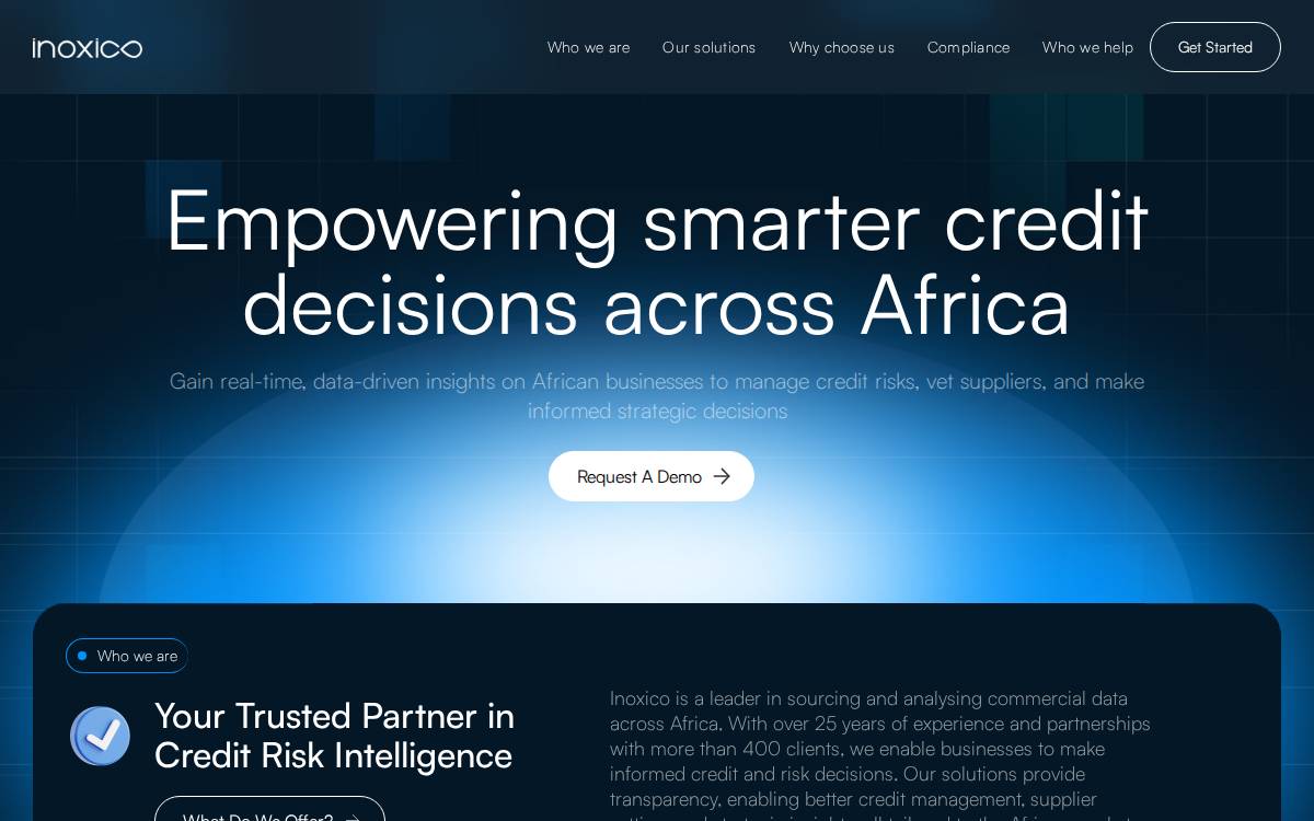 Inoxico website preview