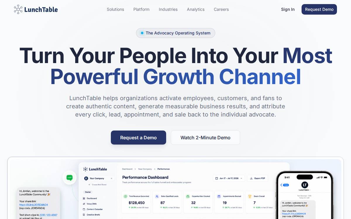 Inphlu website preview