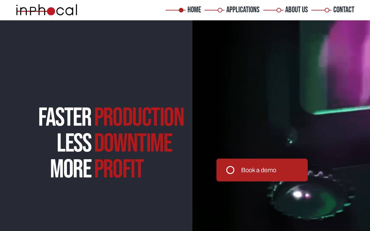 inPhocal website preview