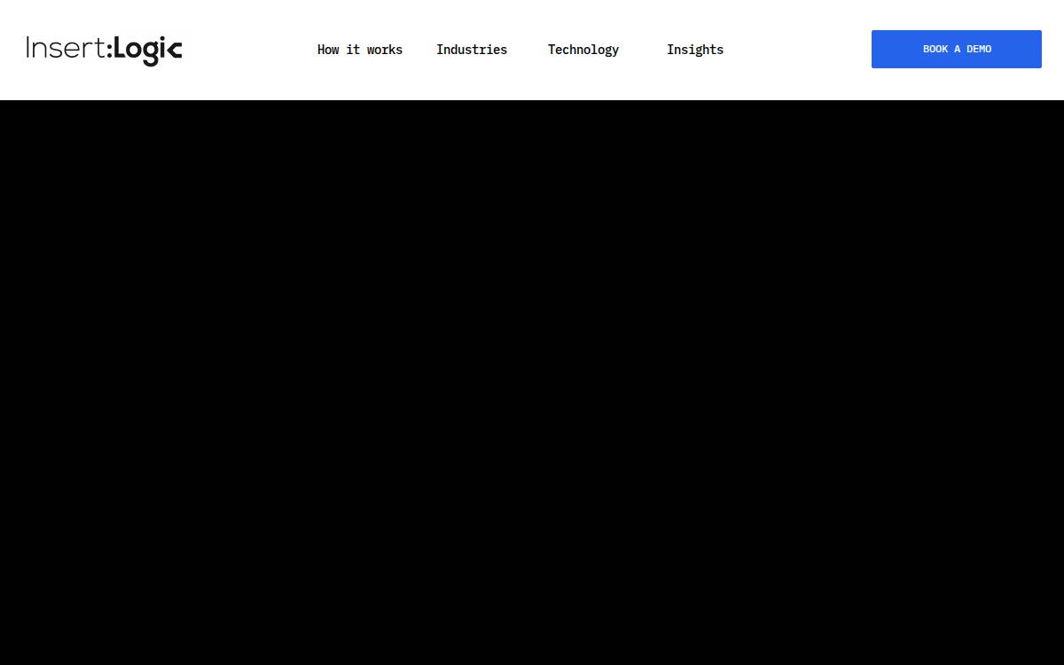 Insertlogic website preview