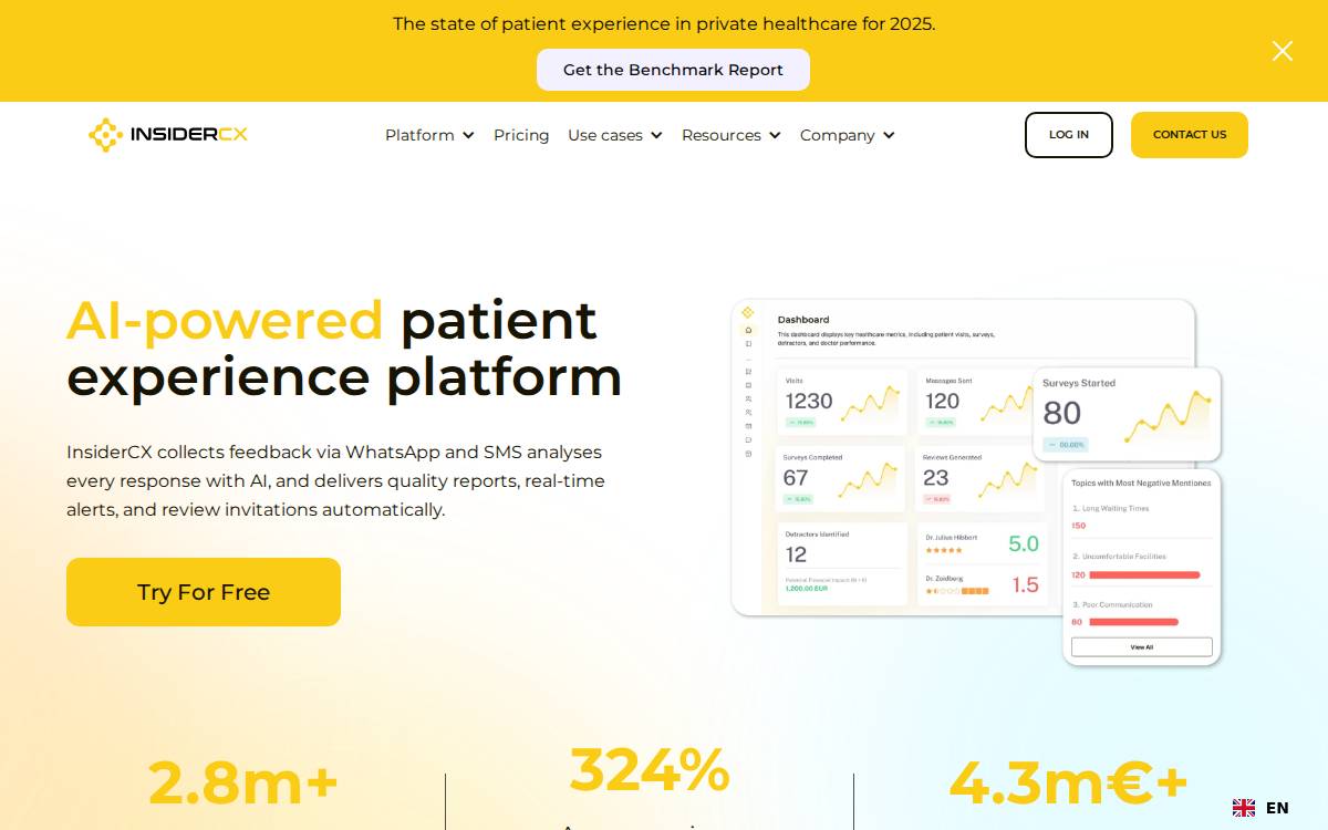 InsiderCX website preview