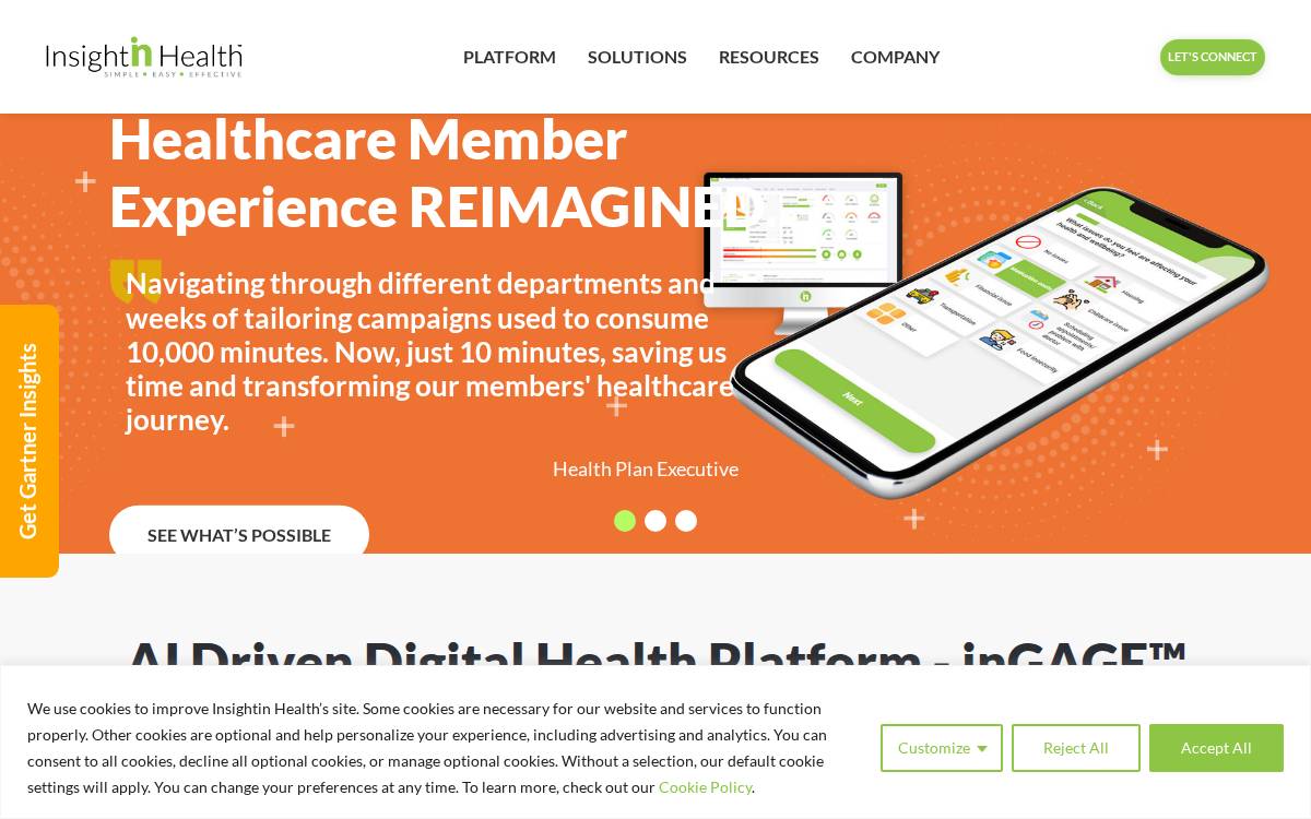 InsightIn Health website preview
