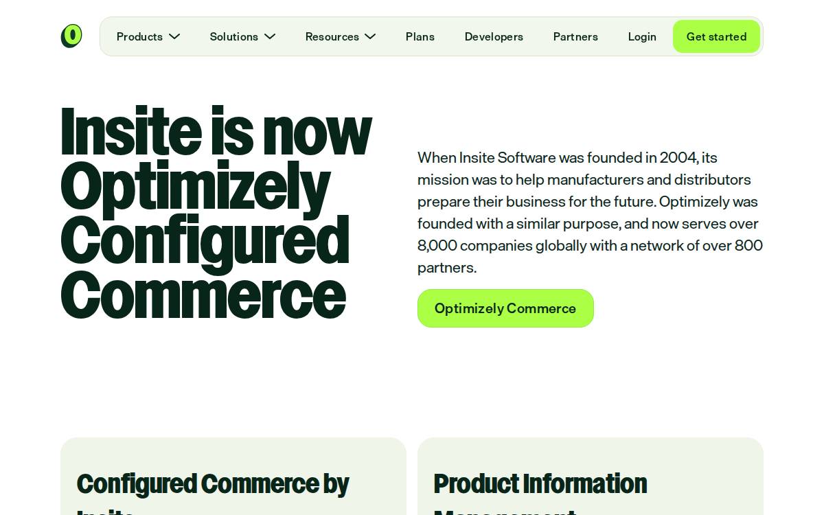 Insite website preview