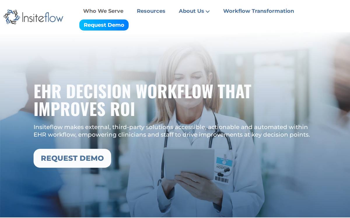 InsiteFlow website preview