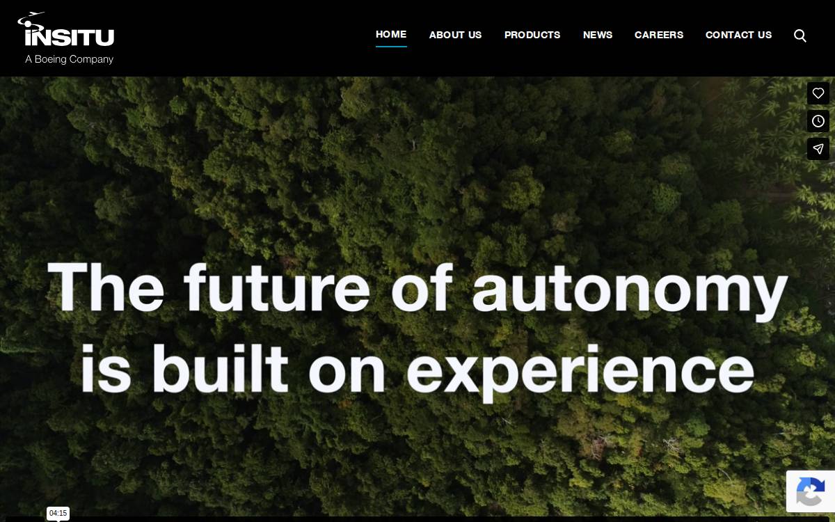 In Situ website preview