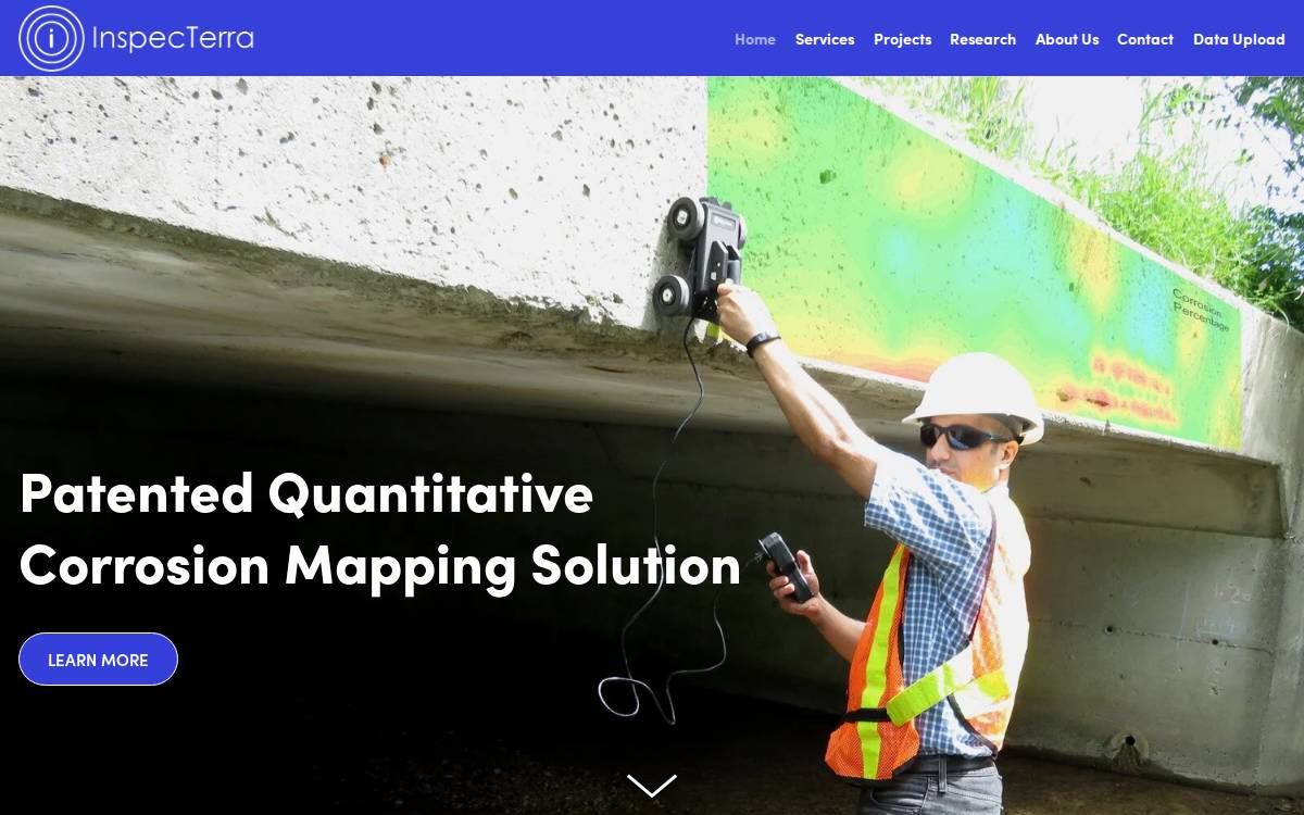 InspecTerra Inc Website website preview