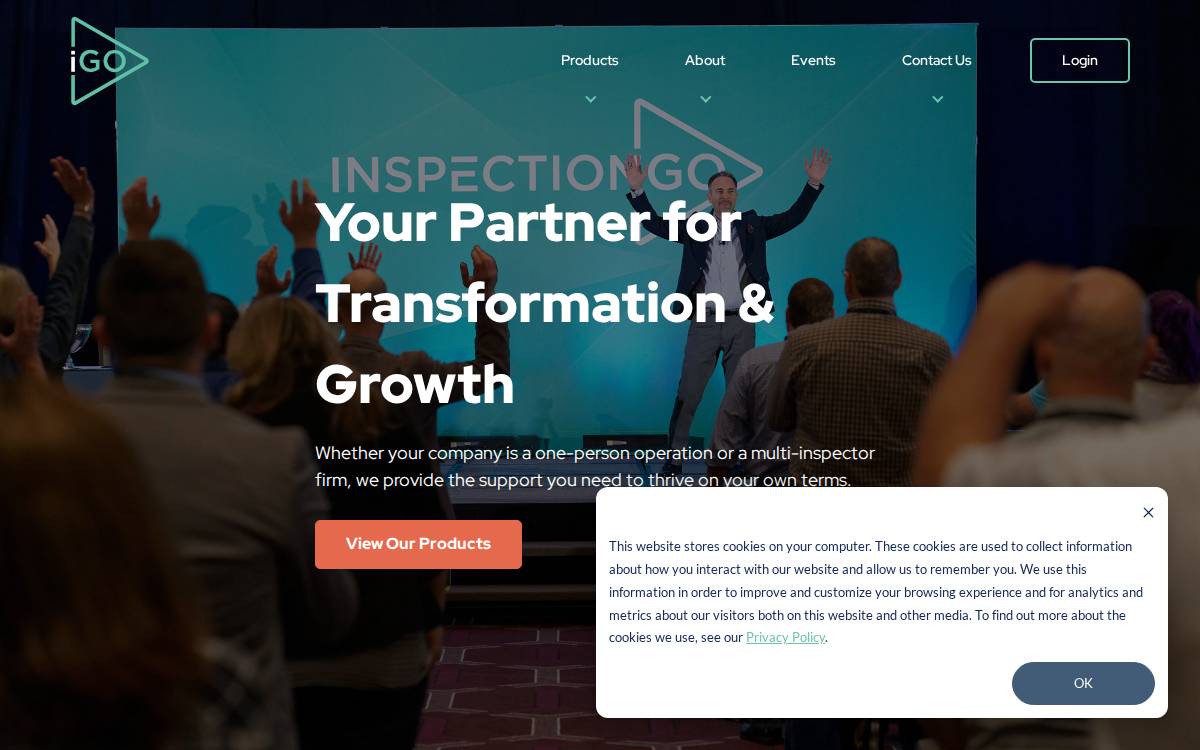 InspectionGo website preview