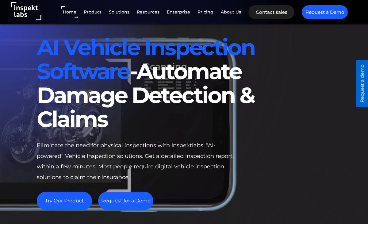 Inspektlabs website preview