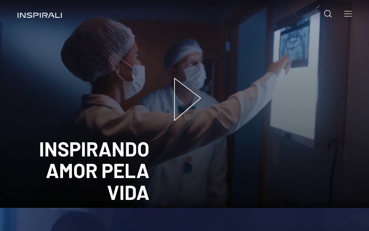 Inspirali website preview