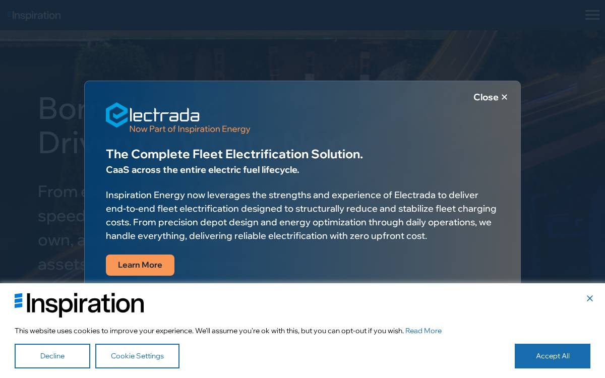 Inspiration Mobility website preview