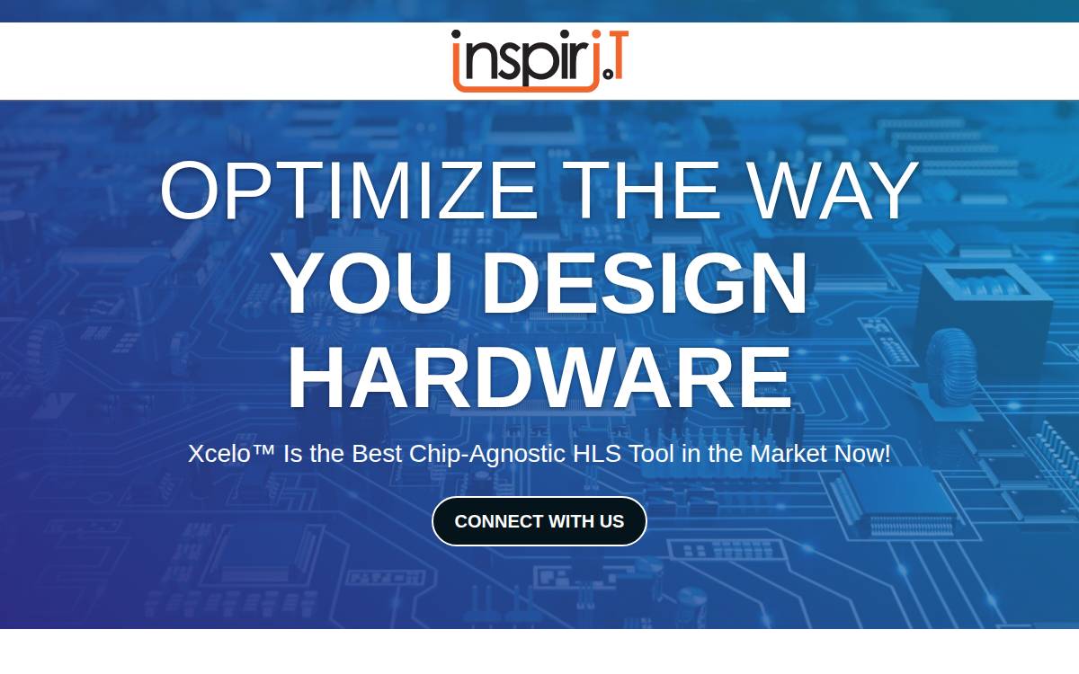 Inspirit IoT website preview