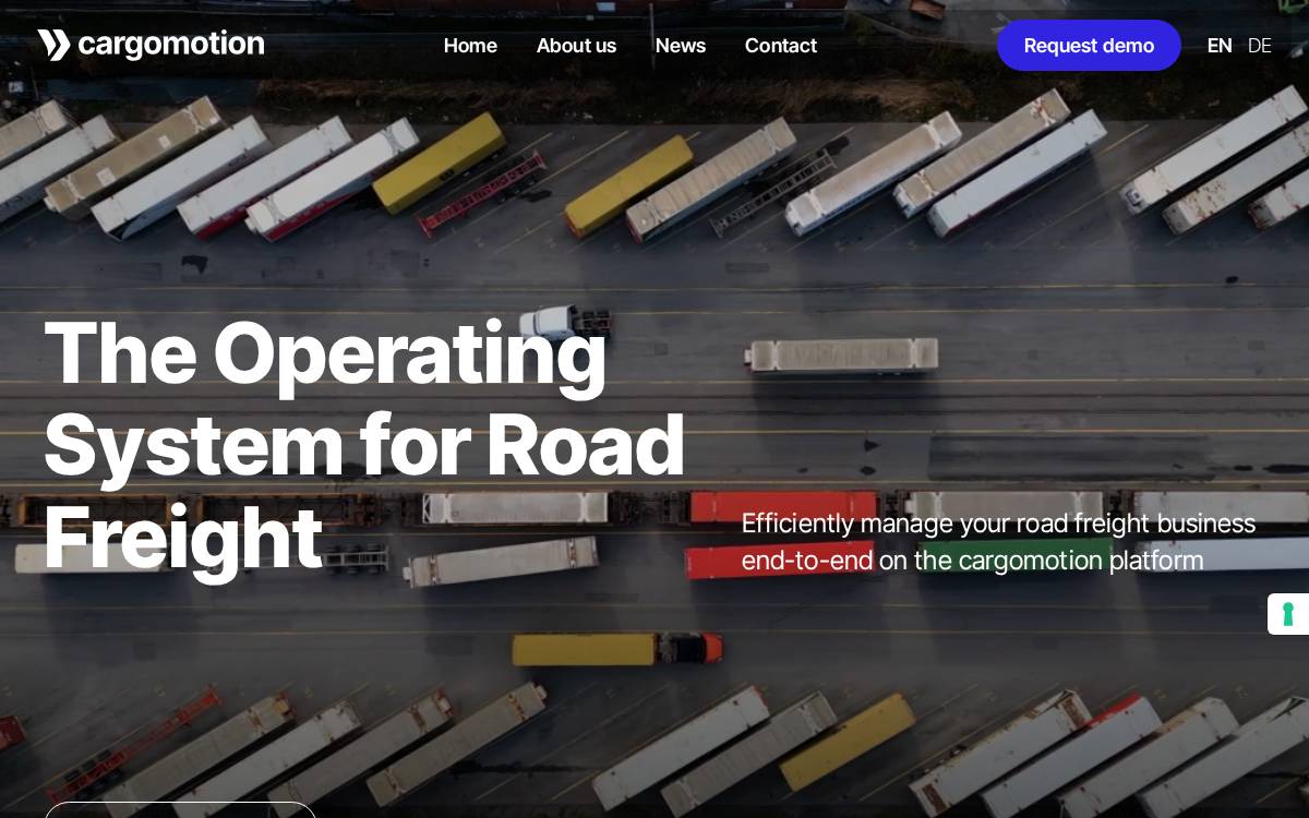 InstaFreight website preview