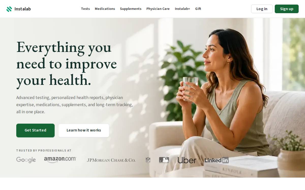 Instalab website preview