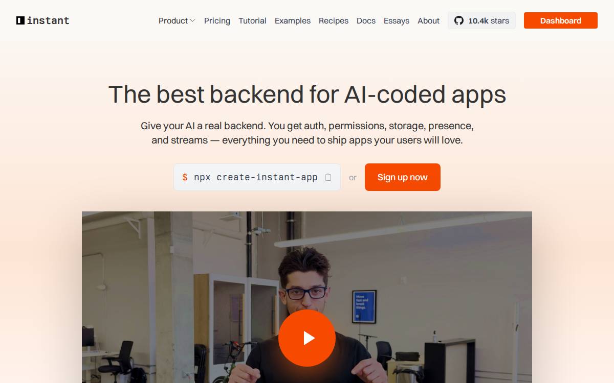 Instant website preview