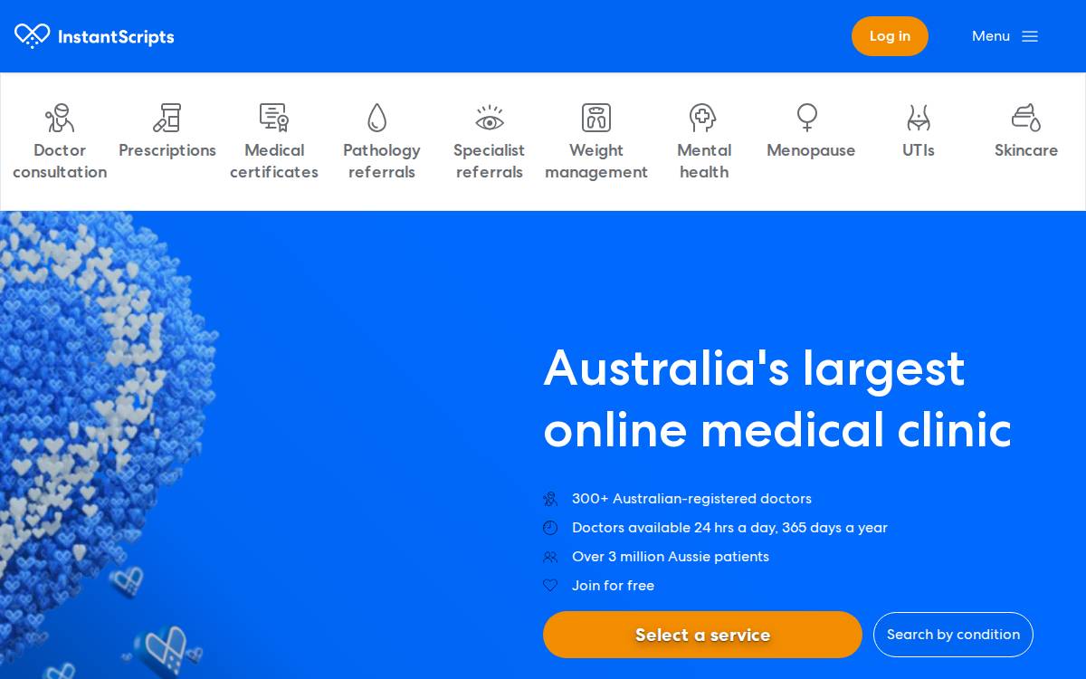 Instant Scripts website preview
