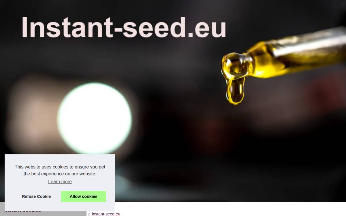 InstantSeed GmbH website preview