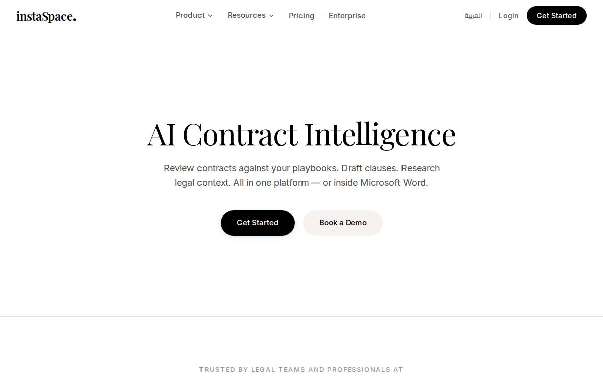 Instaspace website preview