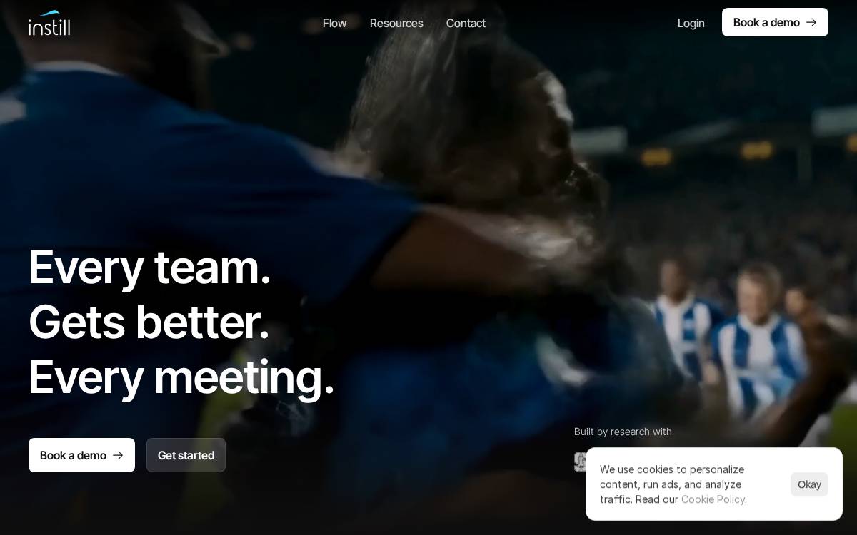 Instill website preview